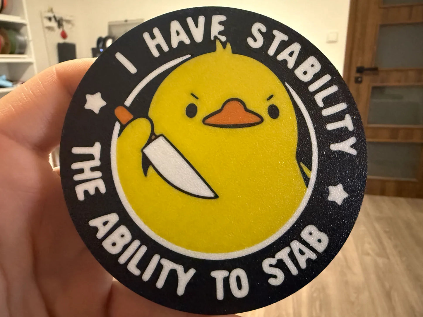 Ability to Stab Bardak 3D Altlığı